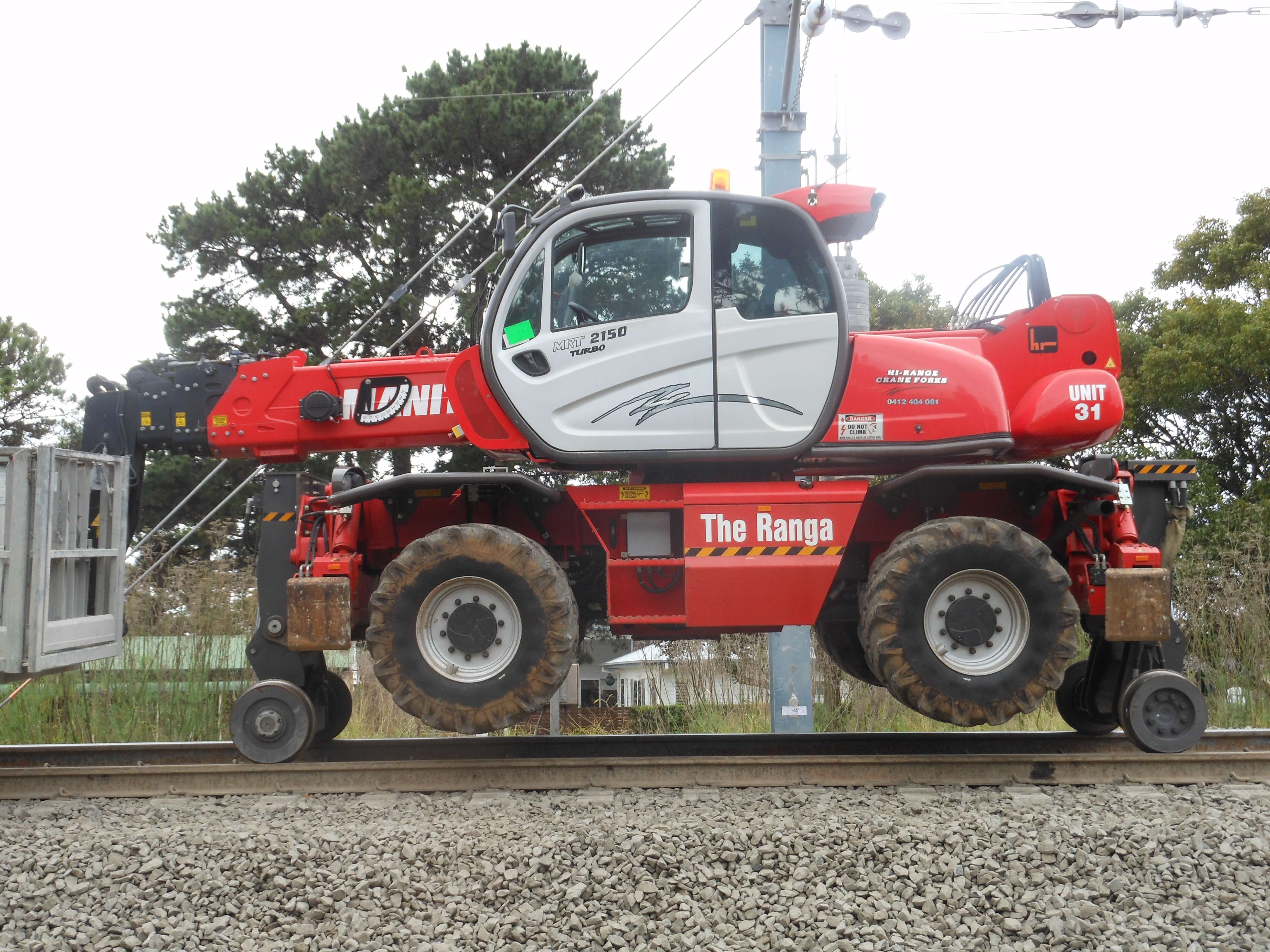 What is HiRail? HiRange Crane Forks